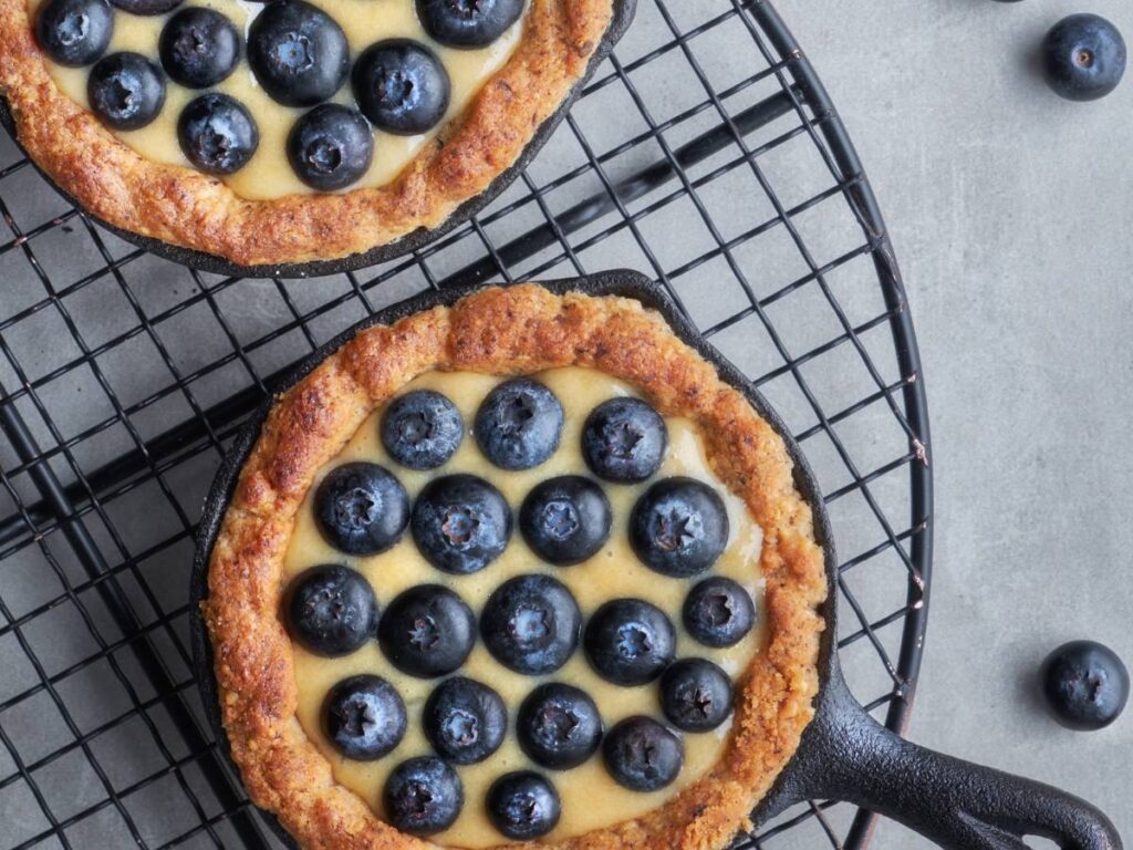 Jak upiec francuskie tartaletki z kremem custard i owocami? 2 Inspiracja podadnia tartaletki