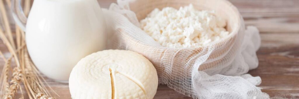Zestawienie i porównanie twarogów - kalorie, białko, tłuszcze, węglowodany, minerały, witaminy 2 Produkty mleczne. Obrazek w artykule Zestawienie i porównanie twarogów - kalorie, białko, tłuszcze, węglowodany, minerały, witaminy